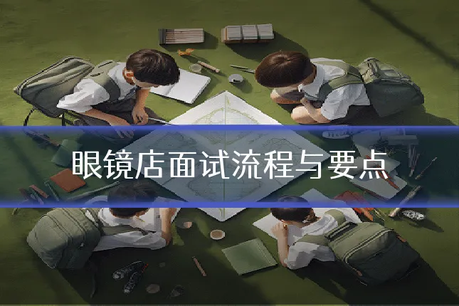 眼镜店面试流程与要点