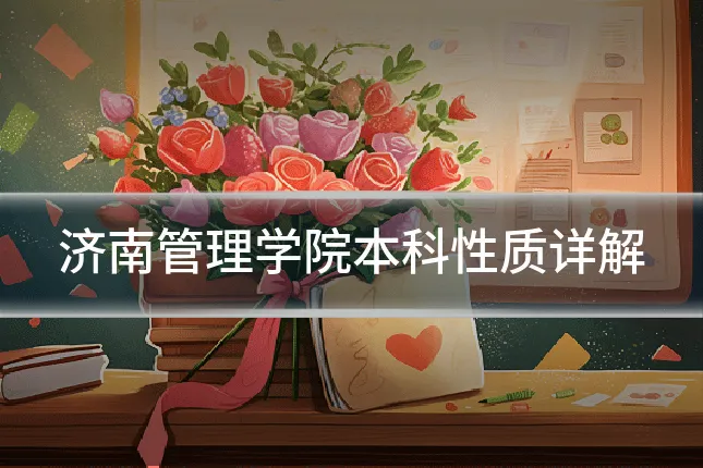 济南管理学院本科性质详解