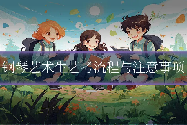 钢琴艺术生艺考流程与注意事项