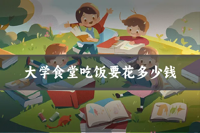 大学食堂吃饭要花多少钱
