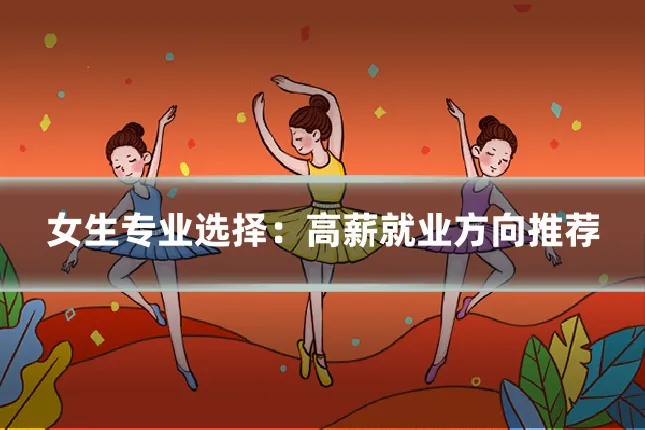 女生专业选择:高薪就业方向推荐