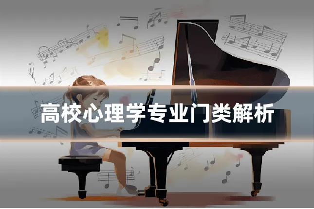 高校心理学专业门类解析