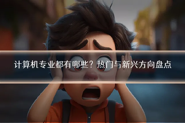 计算机专业都有哪些？热门与新兴方向盘点