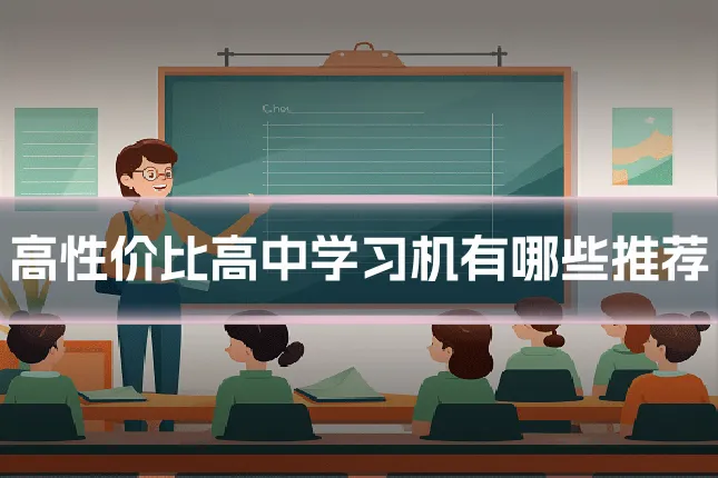 高性价比高中学习机有哪些推荐