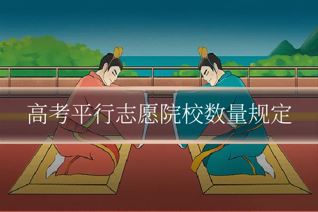 高考平行志愿院校数量规定