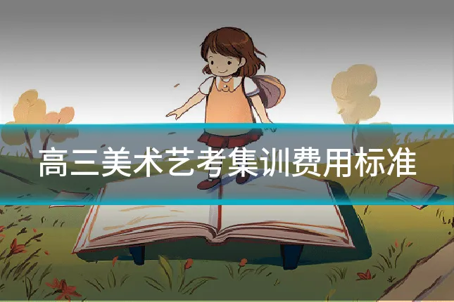 高三美术艺考集训费用标准