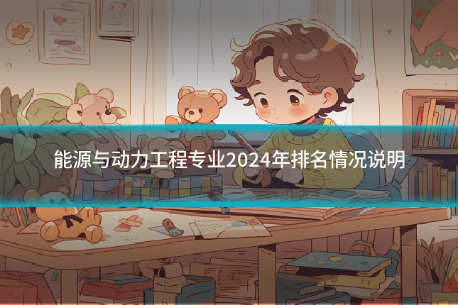能源与动力工程专业2024年排名情况说明