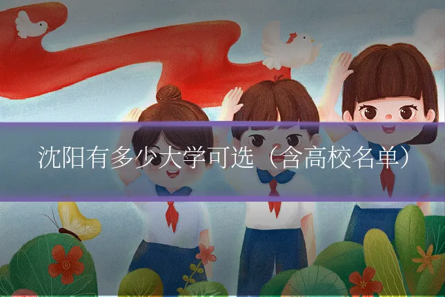 沈阳有多少大学可选（含高校名单）