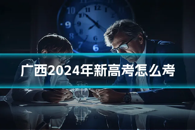 广西2024年新高考怎么考