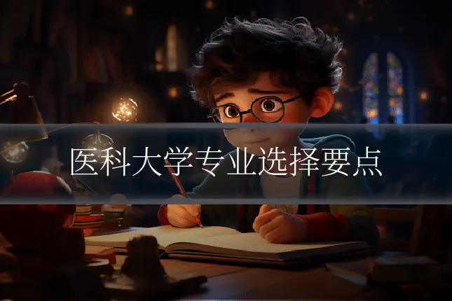 医科大学专业选择要点