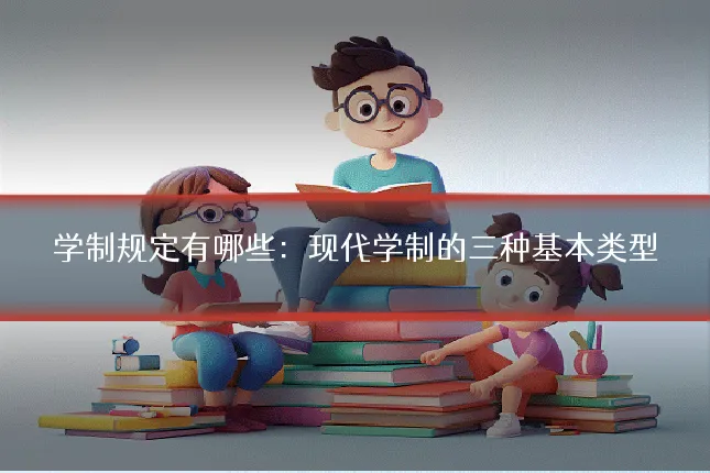 学制规定有哪些:现代学制的三种基本类型