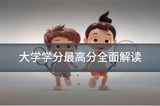 大学学分最高分全面解读