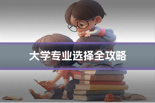 大学专业选择全攻略
