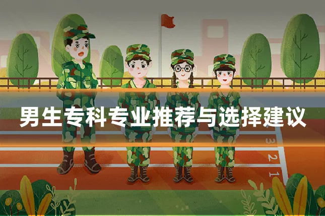 男生专科专业推荐与选择建议