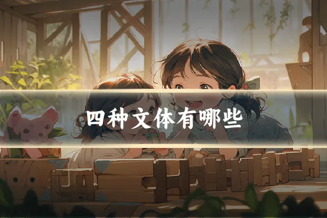 四种文体有哪些