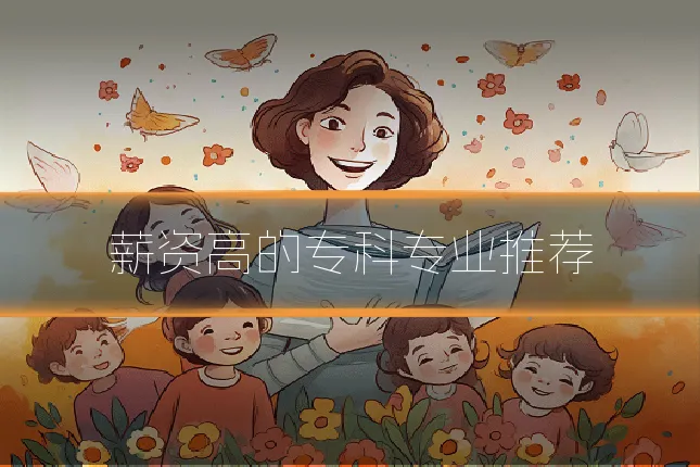 薪资高的专科专业推荐