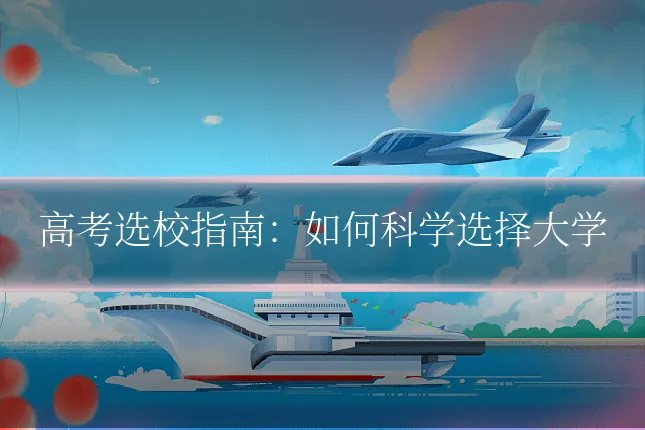 高考选校指南：如何科学选择大学