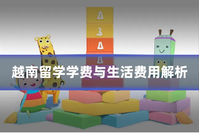 越南留学学费与生活费用解析