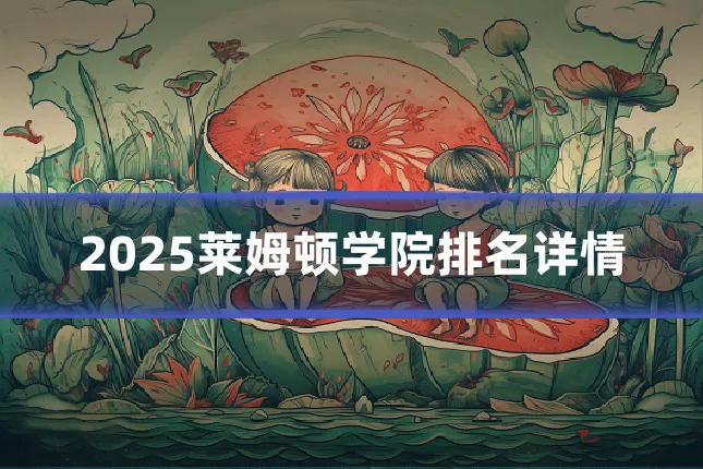 2025莱姆顿学院排名详情