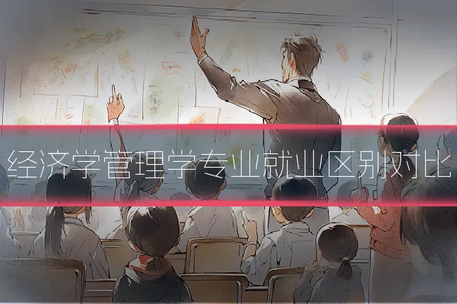 经济学管理学专业就业区别对比