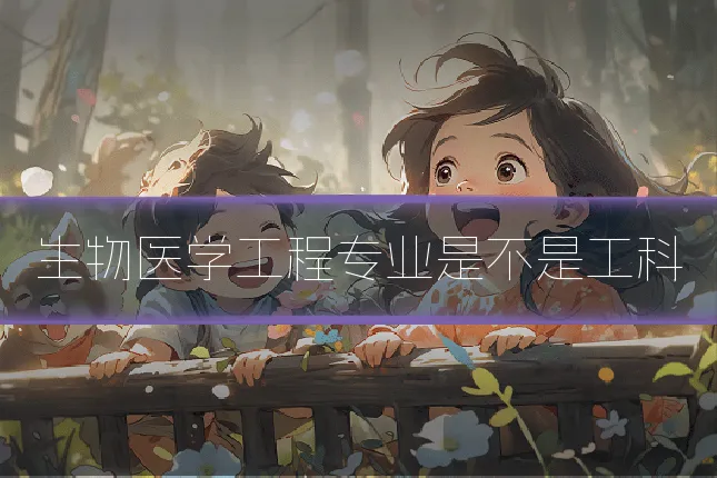 生物医学工程专业是不是工科