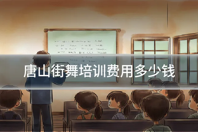 唐山街舞培训费用多少钱