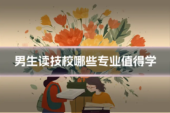 男生读技校哪些专业值得学