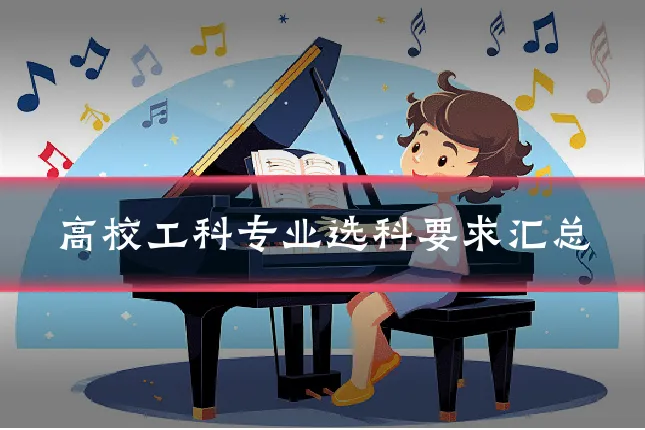 高校工科专业选科要求汇总