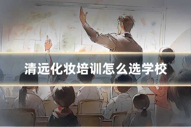 清远化妆培训怎么选学校