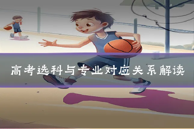 高考选科与专业对应关系解读