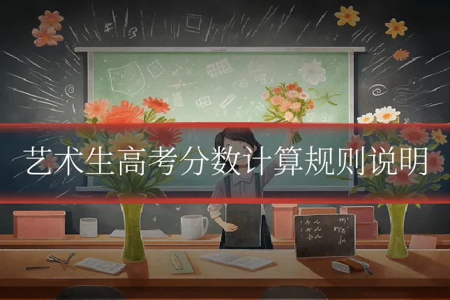 艺术生高考分数计算规则说明
