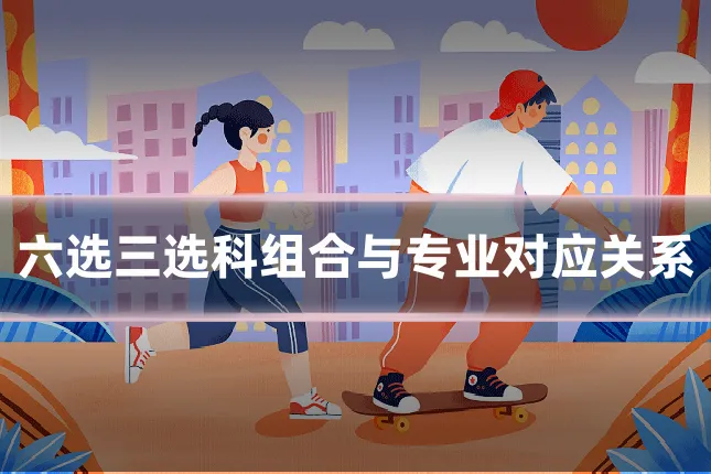 六选三选科组合与专业对应关系