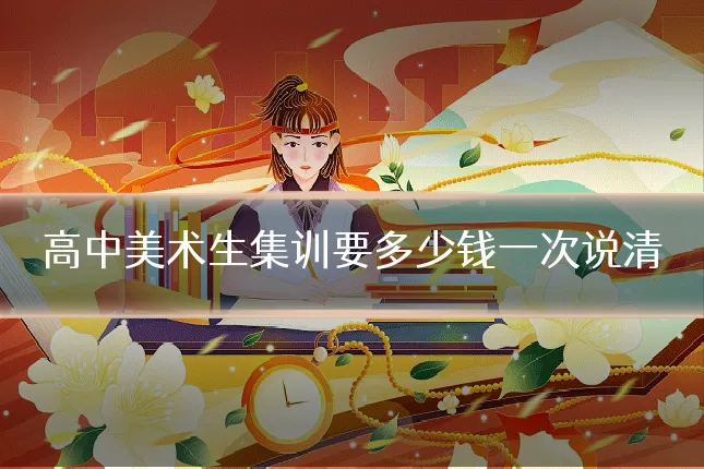高中美术生集训要多少钱一次说清