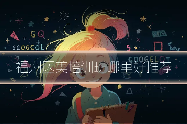 福州医美培训班哪里好推荐