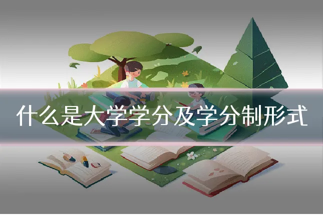什么是大学学分及学分制形式