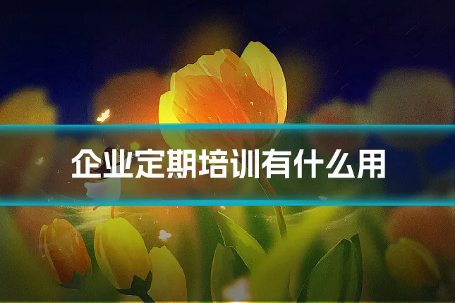 企业定期培训有什么用