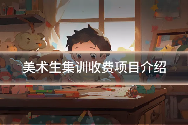 美术生集训收费项目介绍