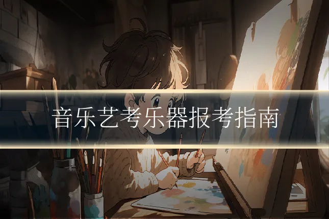 音乐艺考乐器报考指南