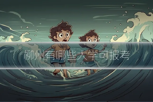 柳州有哪些大学可报考
