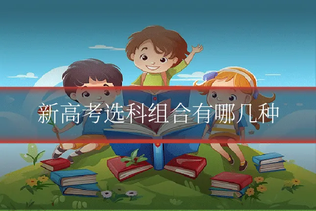 新高考选科组合有哪几种