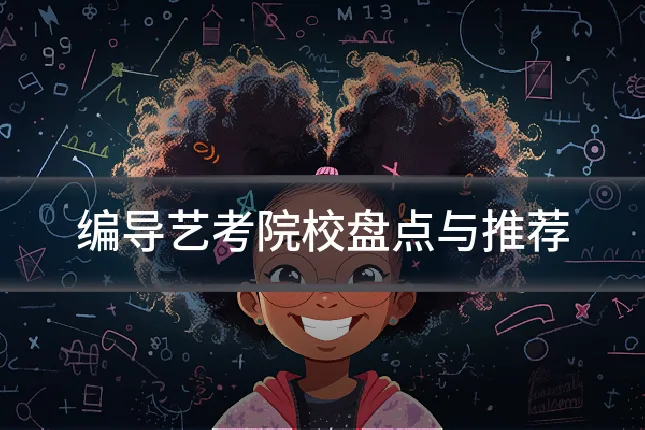 编导艺考院校盘点与推荐