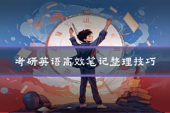 考研英语高效笔记整理技巧