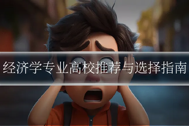 经济学专业高校推荐与选择指南