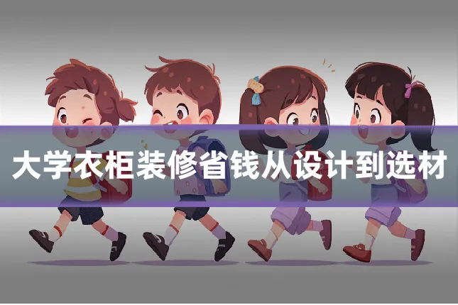 大学衣柜装修省钱从设计到选材