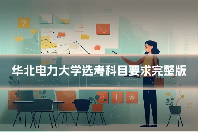华北电力大学选考科目要求完整版
