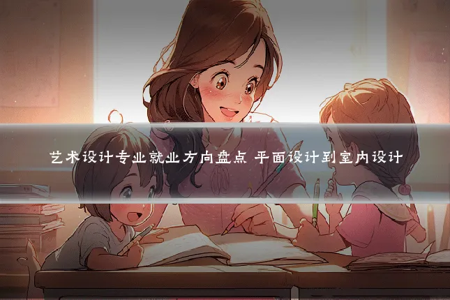 艺术设计专业就业方向盘点 平面设计到室内设计