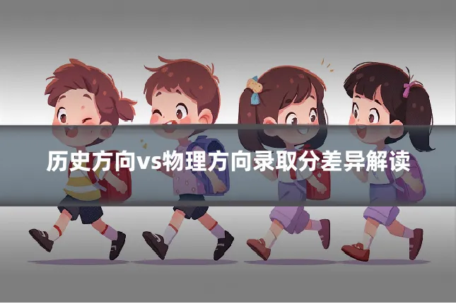 历史方向vs物理方向录取分差异解读