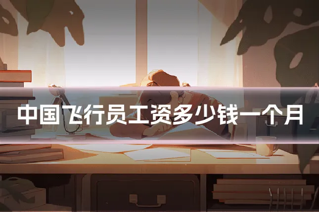 中国飞行员工资多少钱一个月