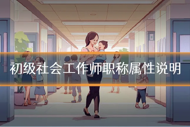 初级社会工作师职称属性说明