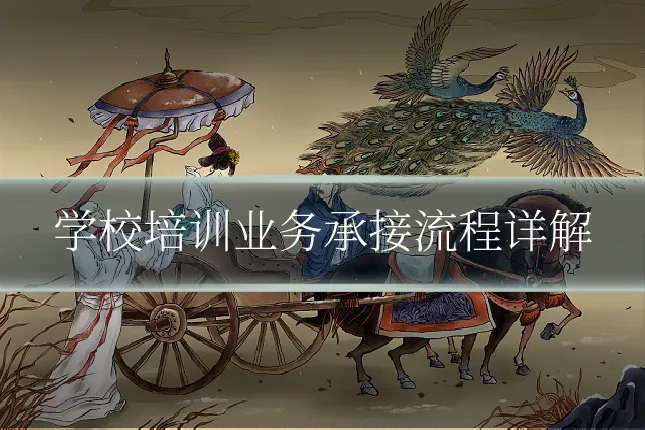 学校培训业务承接流程详解